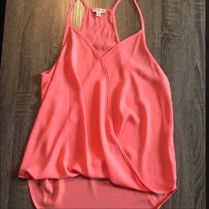 Coral tank top